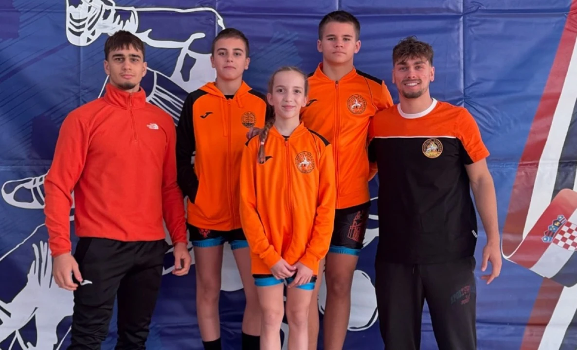 Hrvač Šibenika Ivan Shapovalov prvak Hrvatske u slobodnom stilu, Marta Mateja Višnjić brončana