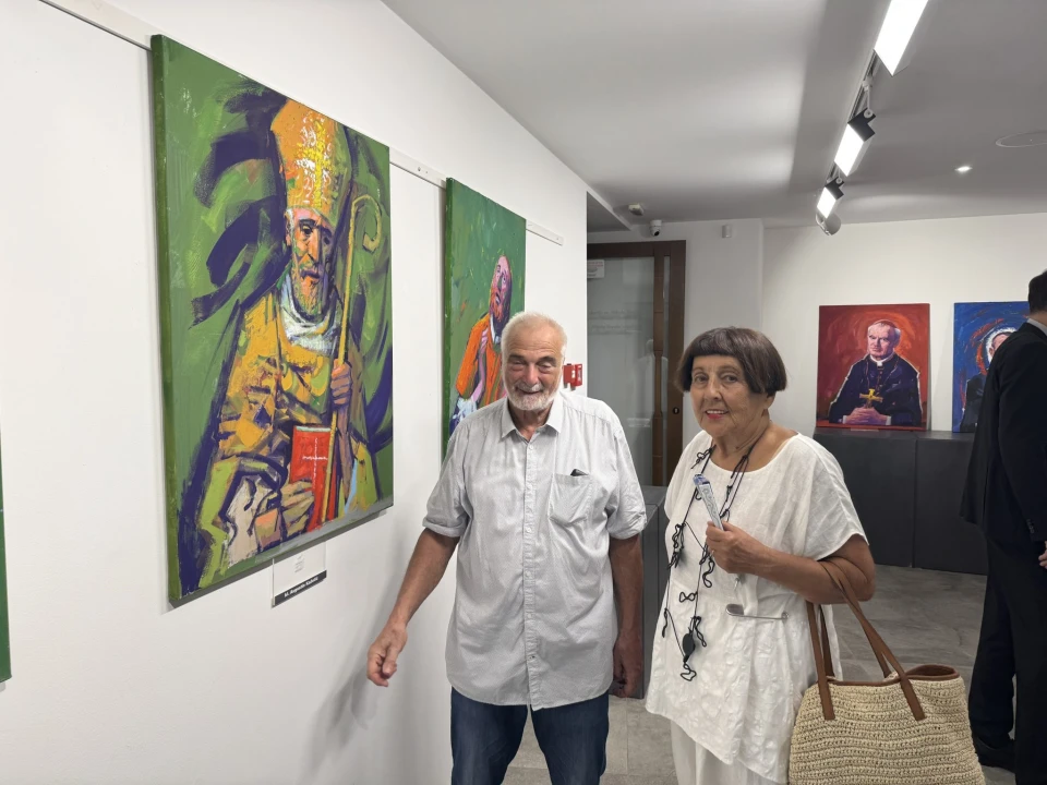 Izložba portreta hrvatskih svetaca i blaženika otvorena u galeriji Sv. Nikola Tavelić