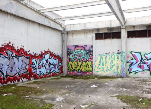 Fotografija 4 - Dok čeka projekte i prenamjenu, Vojarna Bribirskih knezova pravi je mali 'Festival grafita'