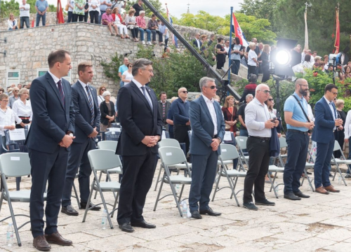 Plenković na obljetnici kanonizacije sv. Nikole Tavelića: 'Moramo naučiti živjeti s covidom-19'