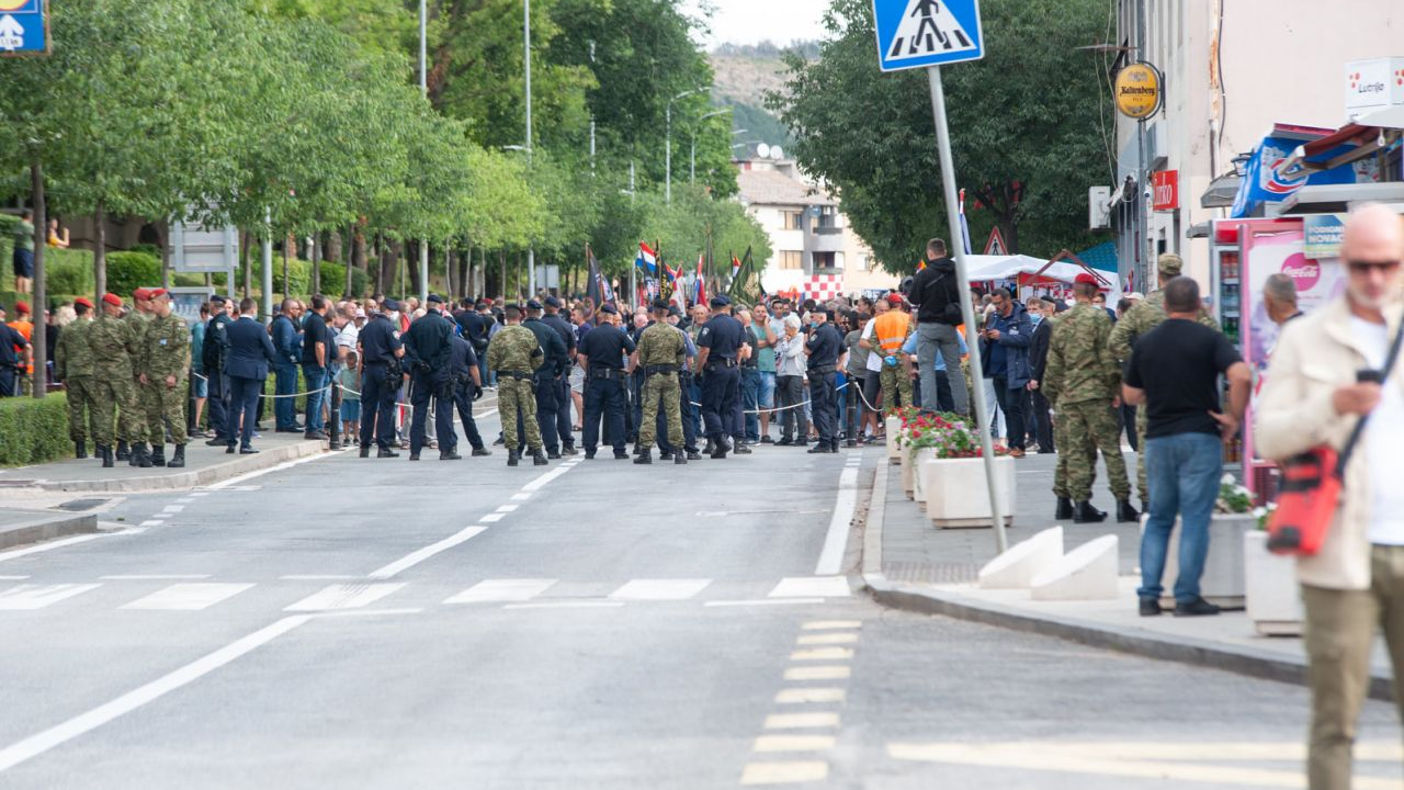 Osim izvikivanja i isticanja 'ZDS', proslava Oluje prošla bez incidenta