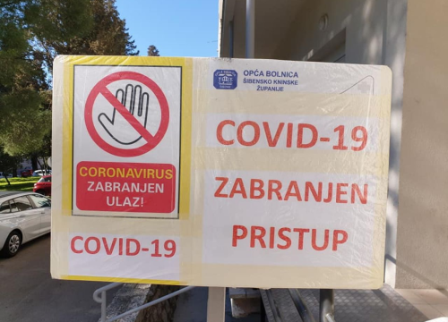 Danas 11 novozaraženih: U šibenskoj bolnici od covida preminula jedna osoba