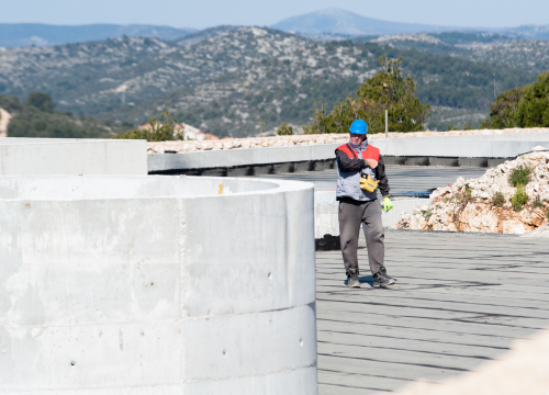 Fotografija 4 -  U utrobi tvrđave sv. Ivana: 'Imamo šansu Šibenik pozicionirati kao centar kulturnih i kreativnih industrija'
