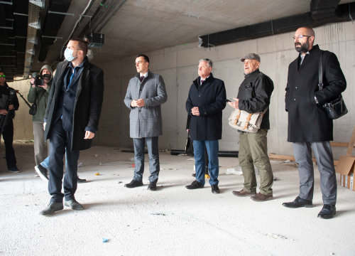 Fotografija 8 -  U utrobi tvrđave sv. Ivana: 'Imamo šansu Šibenik pozicionirati kao centar kulturnih i kreativnih industrija'