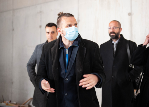 Fotografija 13 -  U utrobi tvrđave sv. Ivana: 'Imamo šansu Šibenik pozicionirati kao centar kulturnih i kreativnih industrija'