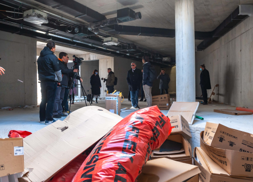 Fotografija 22 -  U utrobi tvrđave sv. Ivana: 'Imamo šansu Šibenik pozicionirati kao centar kulturnih i kreativnih industrija'