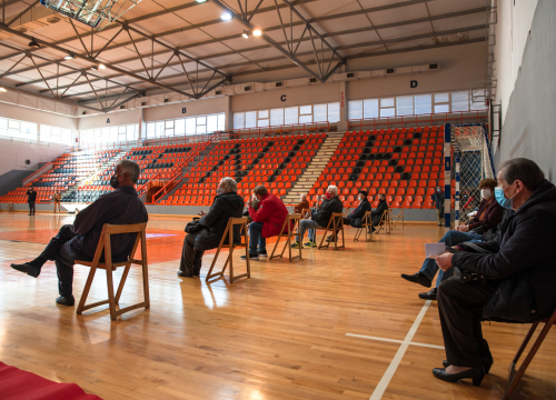 Fotografija 20 - Na Baldekin po svoju dozu ide 480 ljudi: Bivša medicinska sestra Ana Paić prva je cijepljena protiv covida