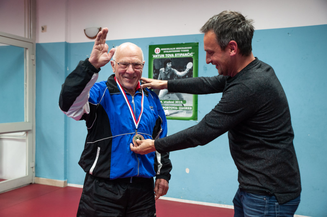 Pojedinačni Kup stolnoteniskih rekreativaca Šibenik 2021.: Najuspješniji Zoran Lalić