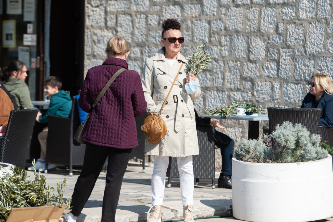 Procesijom, misom i blagoslovom maslinovih grančica Šibenčani proslavili Cvjetnicu