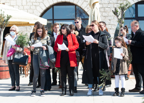 Fotografija 20 - Procesijom, misom i blagoslovom maslinovih grančica Šibenčani proslavili Cvjetnicu