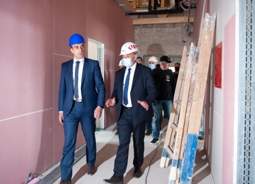 Fotografija 3 - Ministar Medved na gradilištu Veteranskog centra: 'Šibenik je zaslužio ovakav objekt!'