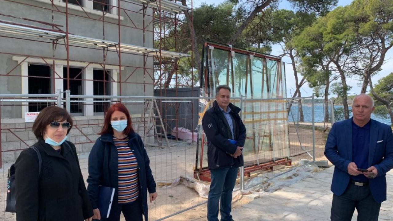 Posjetiteljski centar u Minerskoj poprima oblik: Gradit će se i amfiteatar, dječje igralište, saditi nova stabla...