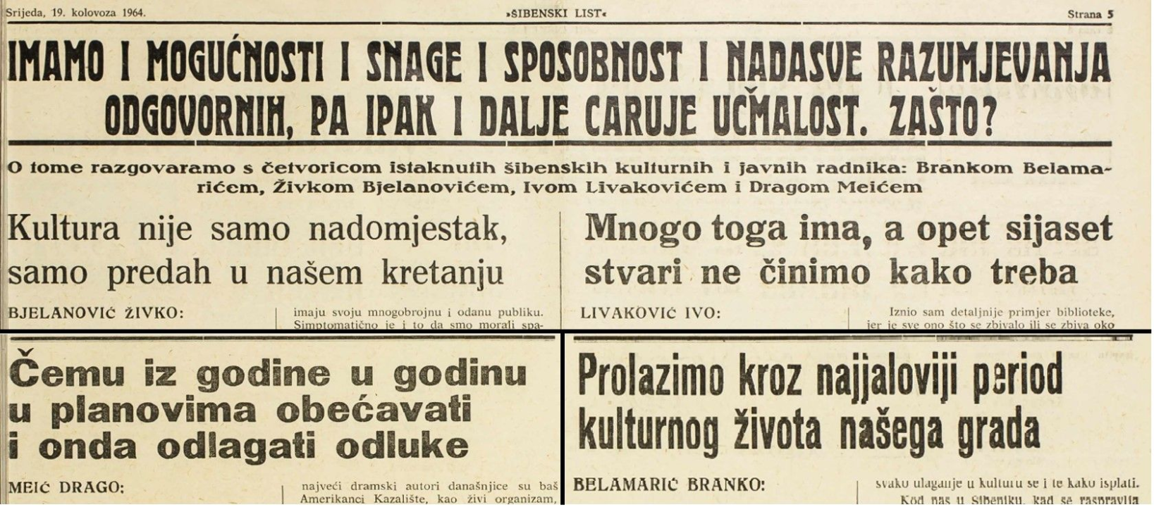 O ljetnoj pozornici na sv. Mihovilu pričalo se od 50-ih, Pavić i Bakula istražili zašto je izgrađena tek 2014. godine