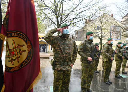U Kninu proslavljena obljetnica elitne 14. gardijske mehanizirane brigade Hrvatske vojske