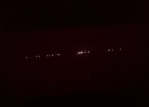 'Šta je ovo, ostaci kineske rakete?' Ova fotografija snimljena je u Lađevcima, jeste li i vi sinoć opazili svjetleće objekte na nebu?