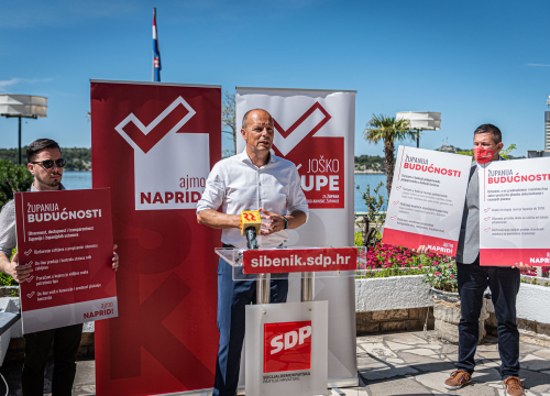 Fotografija 2 - Od turizma preko zdravstva do prometa, Joško Šupe predstavio program: 'Vrijeme nije stabilno, vrijeme je za promjene'