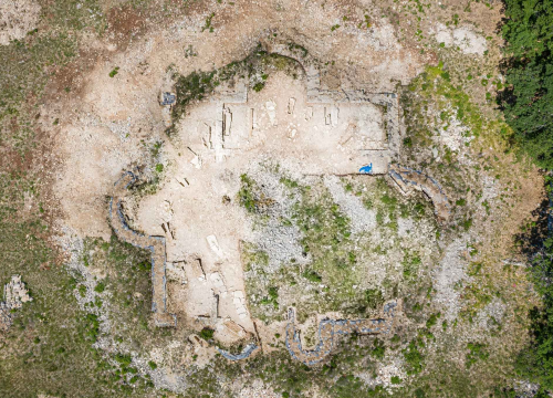 Fotografija 16 - Kod Goriša pronađen misteriozni objekt iz 5. ili 6. stoljeća, ne zna se je li riječ o crkvi: 'Takvog nema u Hrvatskoj, a ni šire'