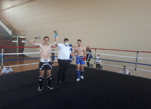 Fotografija 2 - Tri natjecatelja, tri medalje: Filip Šumera i Karla Vuković prvaci Hrvatske, Toni Stančić brončani