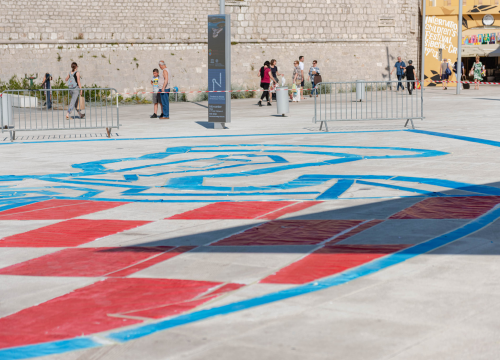Fotografija 7 - Na Poljani pripreme za milenijsku fotografiju povodom 30. obljetnice osnutka 113. brigade