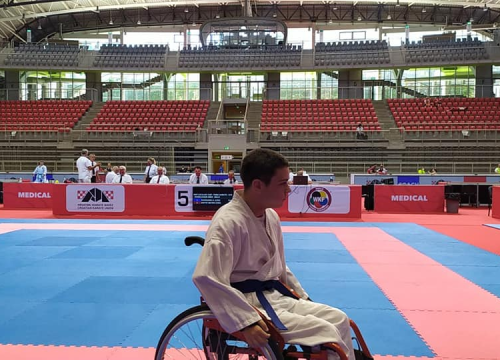 Šibenčanin Antonio Šaršanski osvojio zlatnu medalju na Para-Karate turniru u Poreču