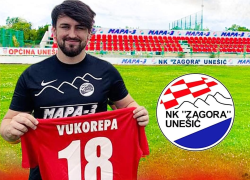 Povratak nogometu nakon godinu dana: Martin Vukorepa u unešićkoj Zagori