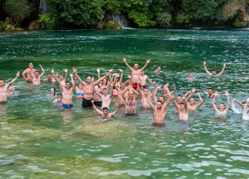 Fotografija 19 - Prosvjedno kupanje na Skradinskom Buku