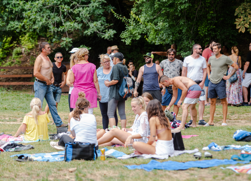 Fotografija 34 - Prosvjedno kupanje na Skradinskom Buku
