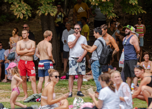 Fotografija 36 - Prosvjedno kupanje na Skradinskom Buku
