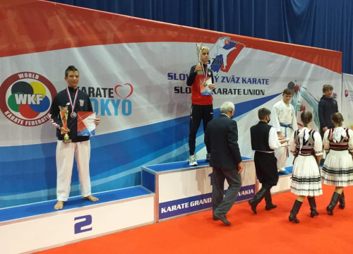 Šibenski karatist Toma Mileta viceprvak na 41. Grand Prixu u Bratislavi!