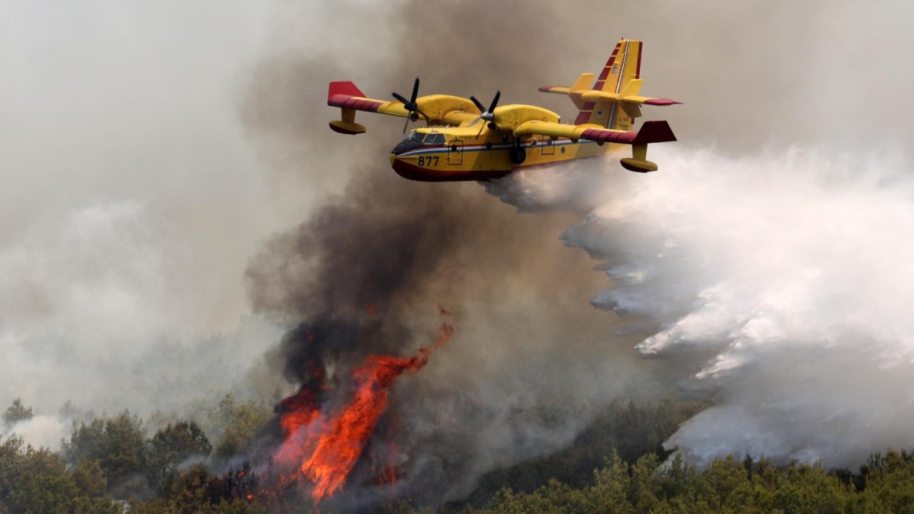 Darko Dukić: 'Situacija kod Vrpolja je dosta dobra, nema više otvorene vatre, a vatrogasci saniraju teren'
