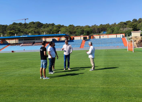 Fotografija 6 - Hibridni travnjak na Šubićevcu spreman, Kustić: 'Definitivno velika stvar za Šibenik'