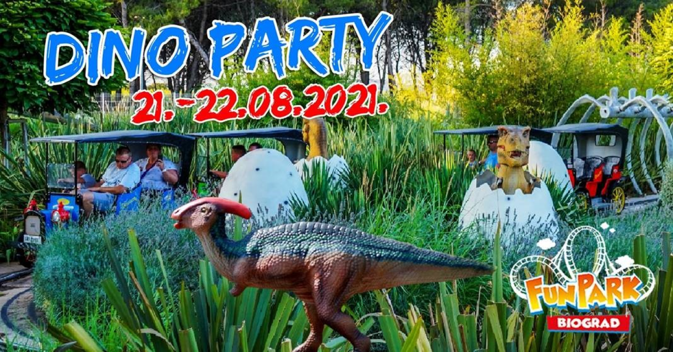 Ne propustite Dino party i All Fun Park Stars u Fun Parku Biograd!