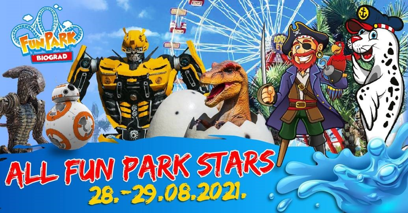 Ne propustite Dino party i All Fun Park Stars u Fun Parku Biograd!