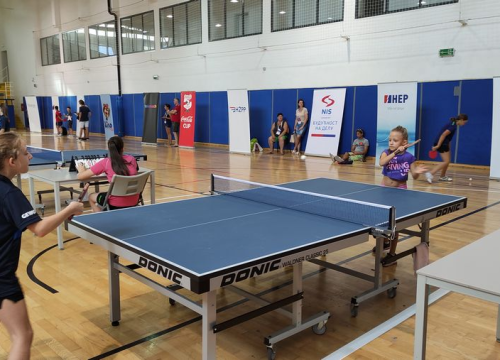 Fotografija 3 - Šibenske stolnotenisačice sjajne u Splitu: Franki Miškić prvo mjesto, Anđeli Živković treće