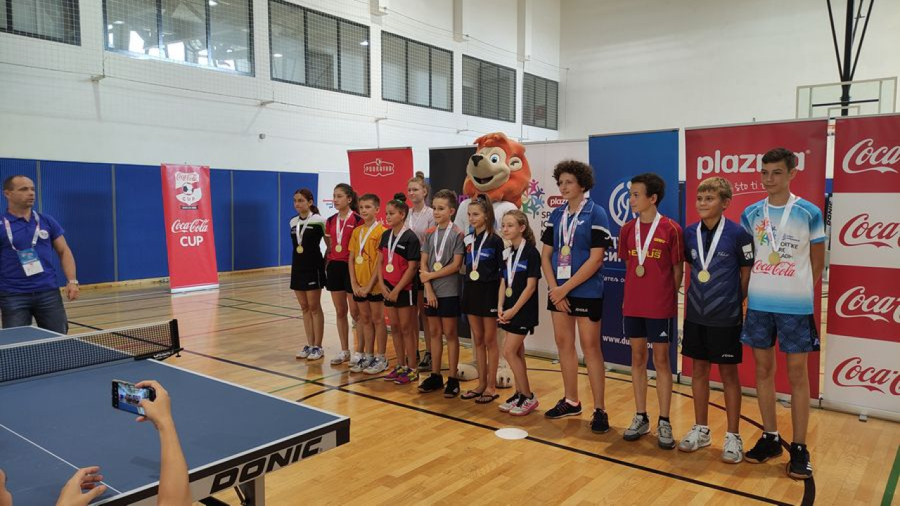 Šibenske stolnotenisačice sjajne u Splitu: Franki Miškić prvo mjesto, Anđeli Živković treće