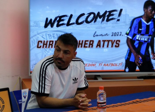 Fotografija 5 - Na Šubićevcu predstavili pojačanje iz milanskog Intera: Attys zadovoljan prvim dojmovima