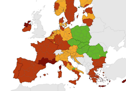 Odlična vijest za sezonu: Hrvatska na novoj koronakarti ECDC-a cijela u narančastom