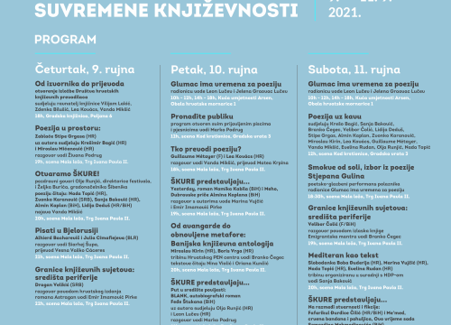 Fotografija 12 - Književna nagrada Stjepan Gulin: Festival ŠKURE spašava od zaborava velikog šibenskog pjesnika