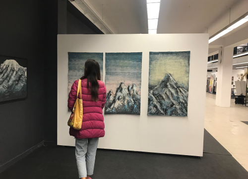 Šibenska slikarica Zdenka Bilušić izlagala na Art Zagrebu, središnjem eventu hrvatskog tržišta umjetnina