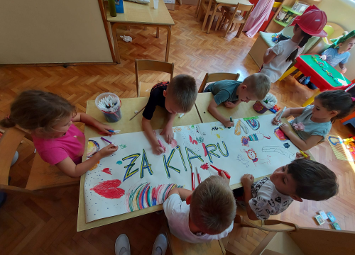 Poruke podrške za Kiaru Goršić od prijatelja iz vrtića 'Jutro': 'Nemoj se bojati, bit će sve dobro'