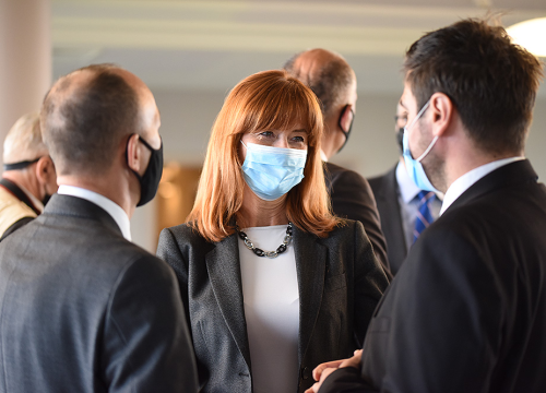 Fotografija 5 - Danijel Marušić naslijedio Gorana Pauka na čelu Hrvatske zajednice županija