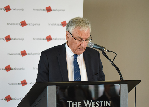 Fotografija 15 - Danijel Marušić naslijedio Gorana Pauka na čelu Hrvatske zajednice županija