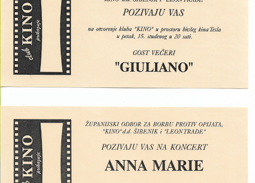 Fotografija 5 - Prije 25 godina u Kinu Tesla osnovan je Kino klub: Od Giuliana preko modnih revija do srednjoškolskih partija