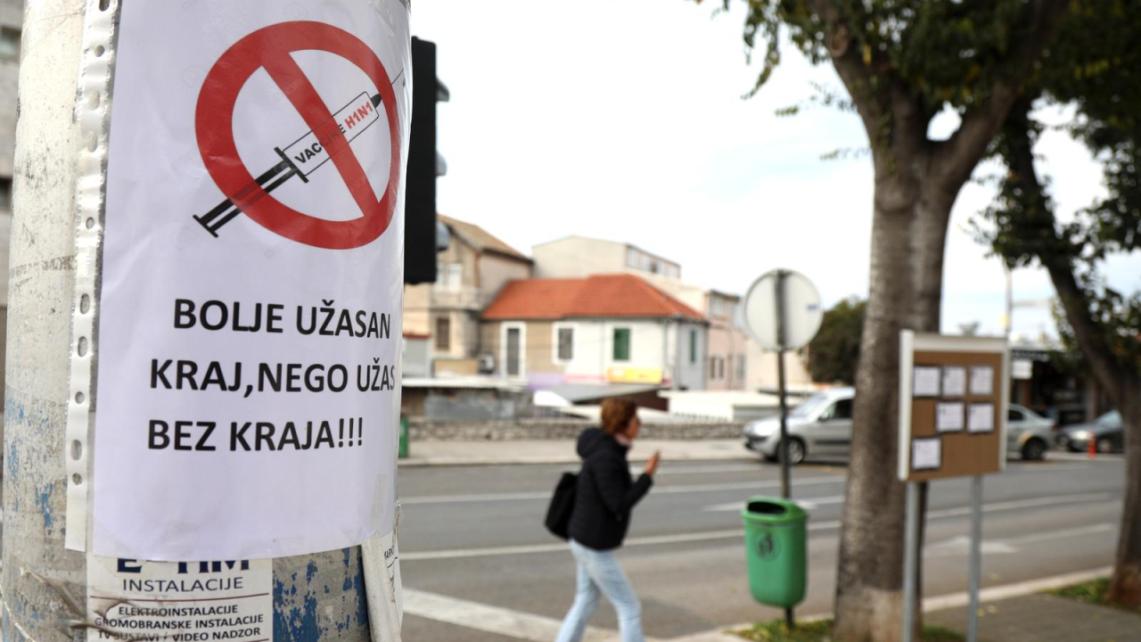 Šibenski antivakseri okomili se na cjepivo protiv svinjske gripe