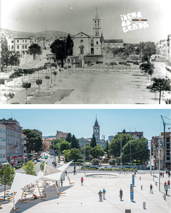 Pogledajte kako su se neka mjesta u centru grada promijenila kroz godine