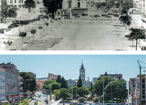 Fotografija 3 - Pogledajte kako su se neka mjesta u centru grada promijenila kroz godine