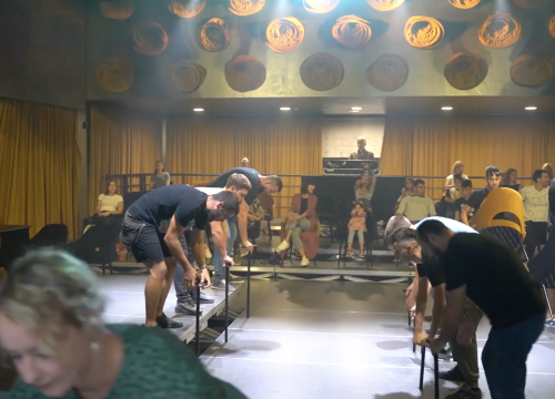 Pogledajte kako se Kuća umjetnosti Arsen u 60 sekundi transformira iz kina u koncertnu dvoranu!