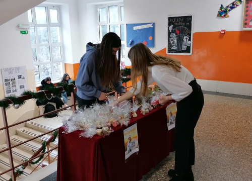 Fotografija 5 - Šibenski gimazijalci u školi prikupili 5826 kuna za liječenje male Kiare