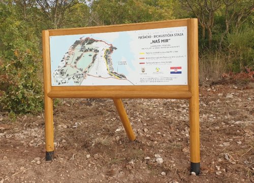 Završena pješačko-biciklističke staza Naš mir: U drugoj fazi povezat će se s Velikim i Malim Solinama