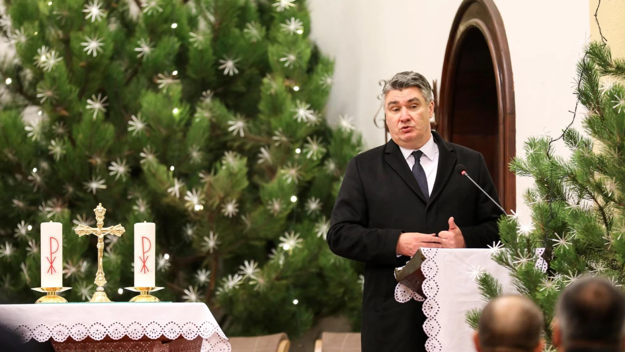 Milanović u govoru u crkvi na Kosovu: 'Nije mi baš ugodno, nije ovo za političare'